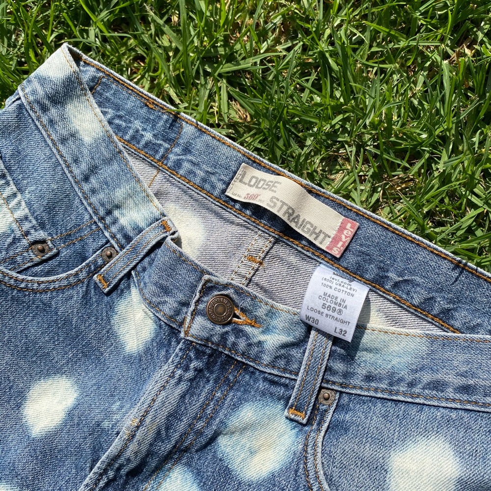 [Levi’s] Polka Dot Cutoffs - Picture 2 of 3